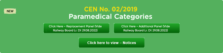 CEN 02/2019 - Paramedical Categories